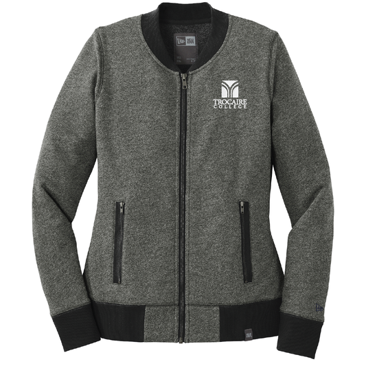 New Era Ladies French Terry Baseball Full-Zip